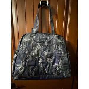 LUG Aviator Carry-All Tote/Overnight Bag- Camo Blue NWOT